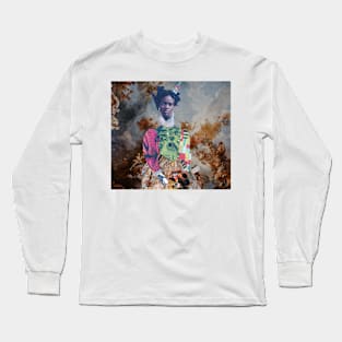 Classic art meets classic fashion meets hidden queens Long Sleeve T-Shirt